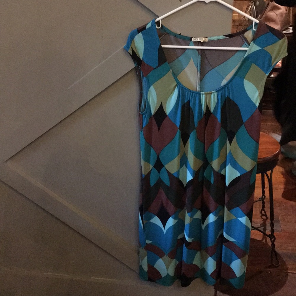 Fun patterned dress